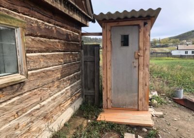 compost toilet in eastories farm guesthouse